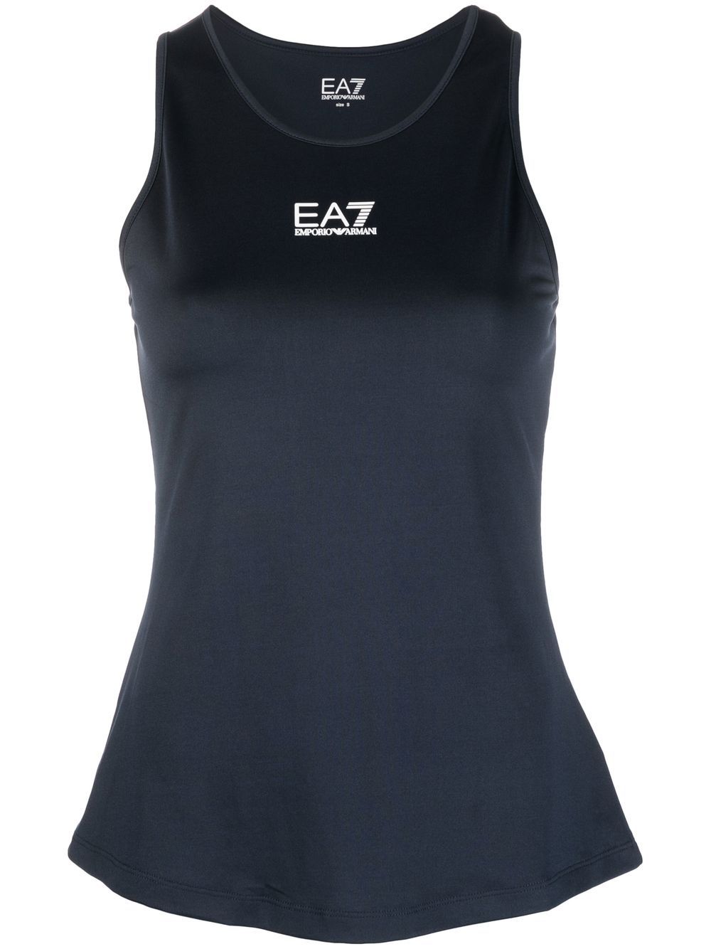 Ea7 Emporio Armani Tanktop mit Logo-Print - Blau von Ea7 Emporio Armani