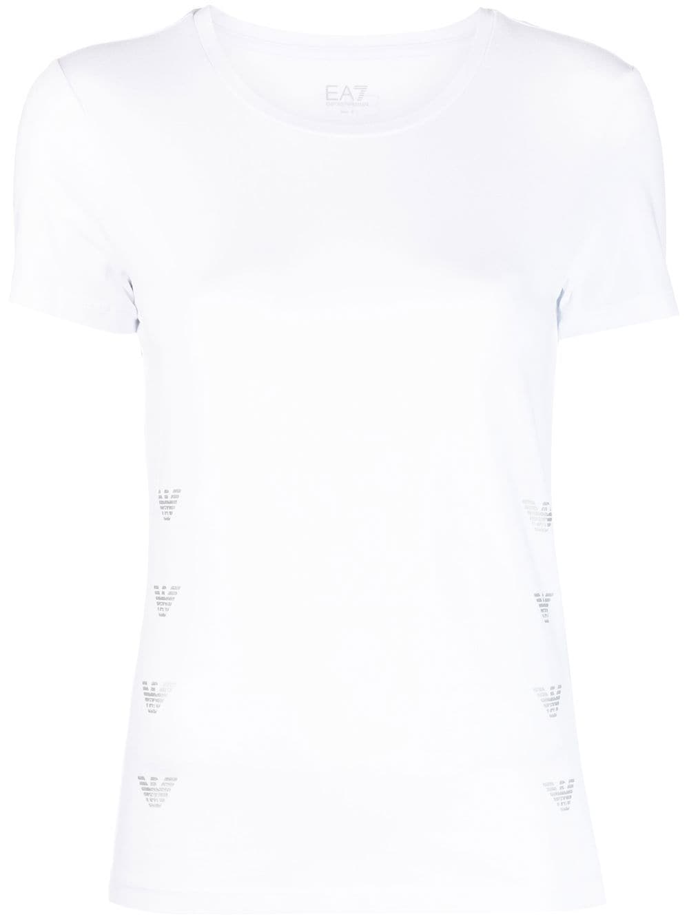 Ea7 Emporio Armani Klassisches T-Shirt - Weiß von Ea7 Emporio Armani