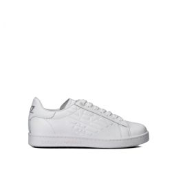 Weiße Ledersneaker Von Ea7 Emporio Armani von Ea7 Emporio Armani