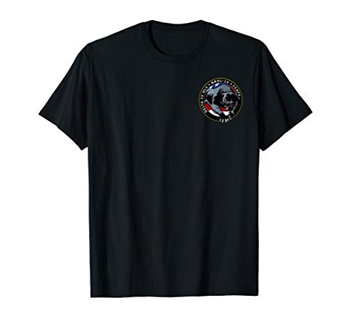 NROL-15 USA-237 Mentor Black Panther Spy Satellite Patch T-Shirt von Eads Designs