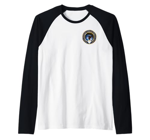 United States Cyber Command USCYBERCOM Patch Hacker-T-Shirt Raglan von Eads Designs