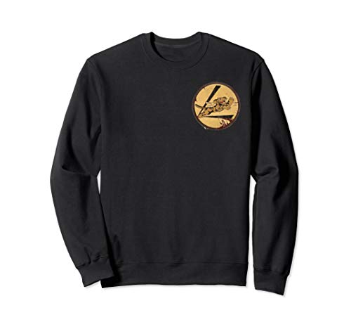 WWII USAF Flying Tigers Squadron Army Veteran Patch Sweatshirt von Eads Designs