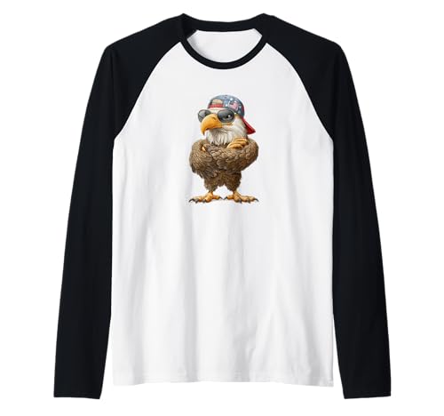 Schöne Adler-Sonnenblenden und Kappe für Erwachsene und Kinder Raglan von Eagle Cap Outfit