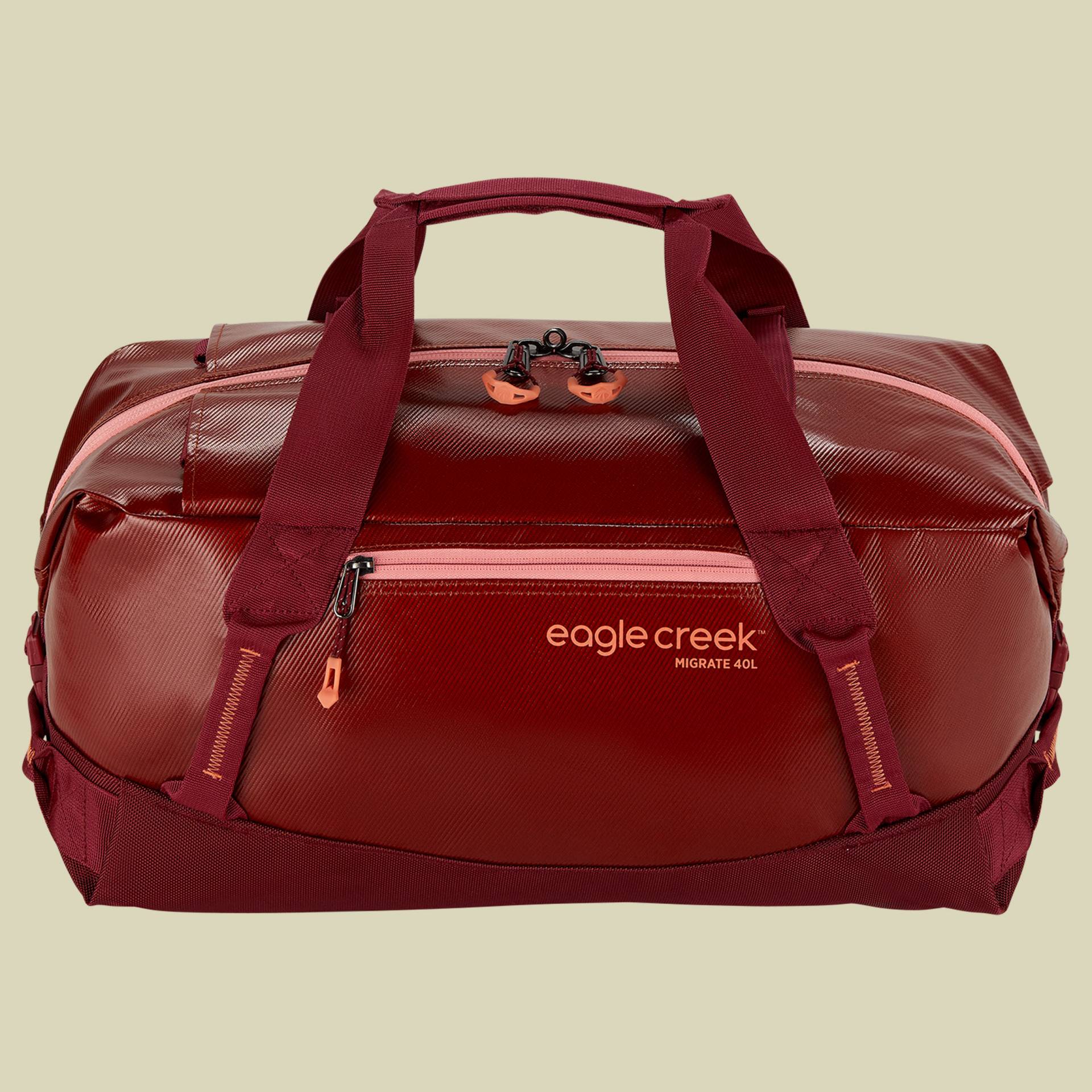 Migrate Duffel 40L Volumen 40 Farbe burnt berry von Eagle Creek