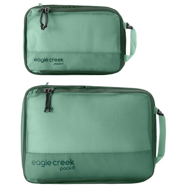 Eagle Creek - Pack-It Reveal Compression Cube Set - Packsack türkis/grün von Eagle Creek