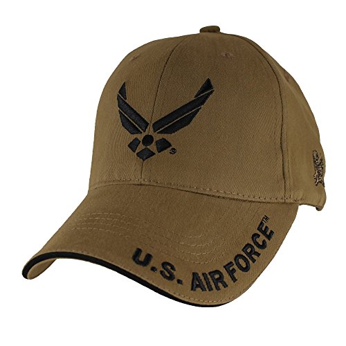 Eagle Crest US Air Force Hap Arnold Wings Baseballmütze Coyote Brown von Eagle Crest