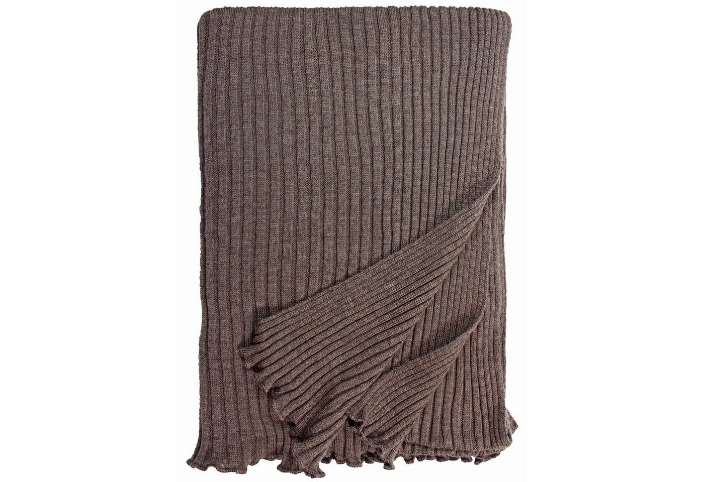 Eagle Products Modeschal aus 100% feiner Lammwolle gestrickt / Plisseeschal / Rippenschal, Made in Germany (Bavaria) von Eagle Products