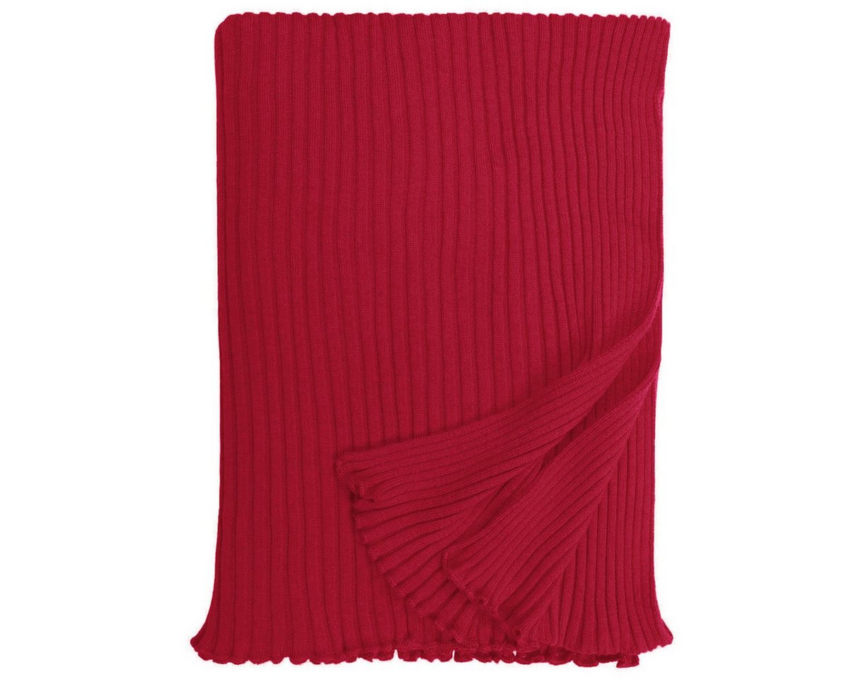 Eagle Products Modeschal aus 100% feiner Lammwolle gestrickt / Plisseeschal / Rippenschal, Made in Germany (Bavaria) von Eagle Products