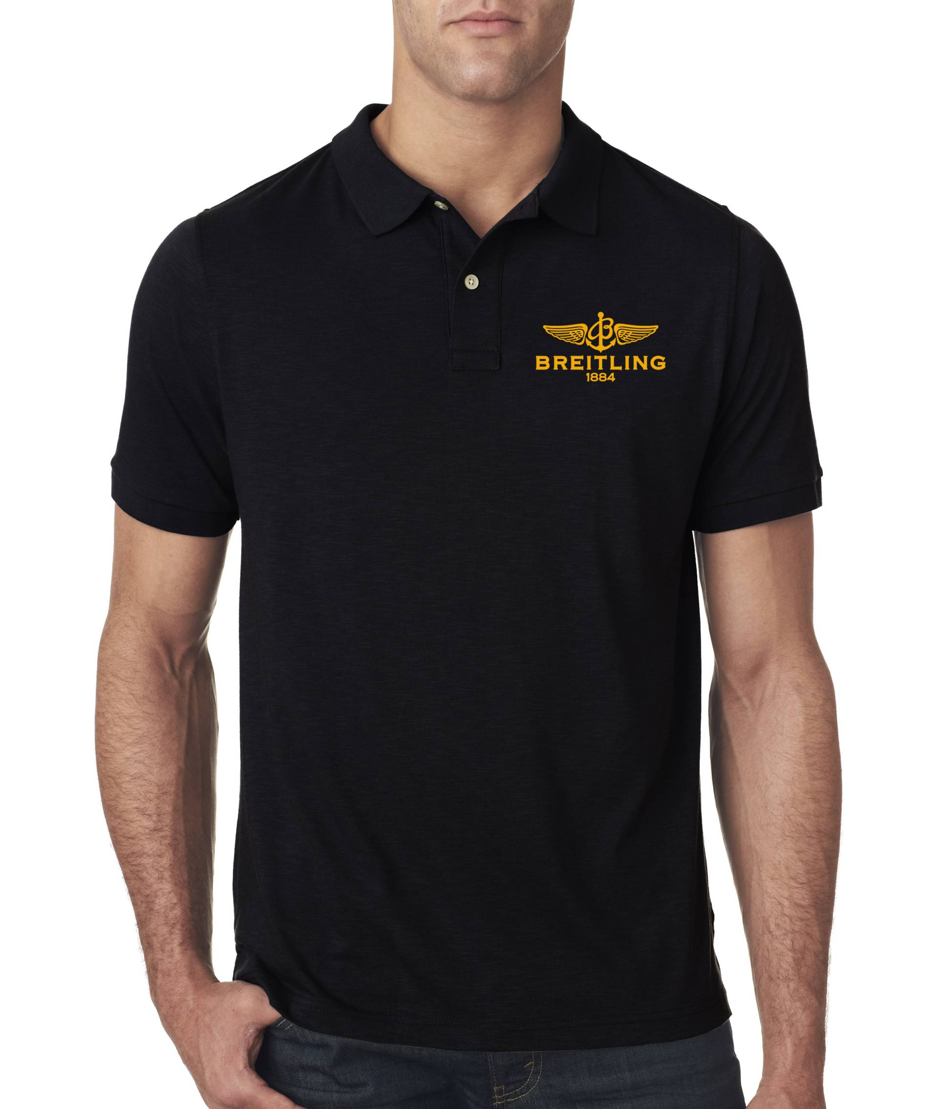 Breitling Bedrucktes Poloshirt Watch Time Herren Breitling Bedrucktes Poloshirt Watch Time Herren von EagleApparel