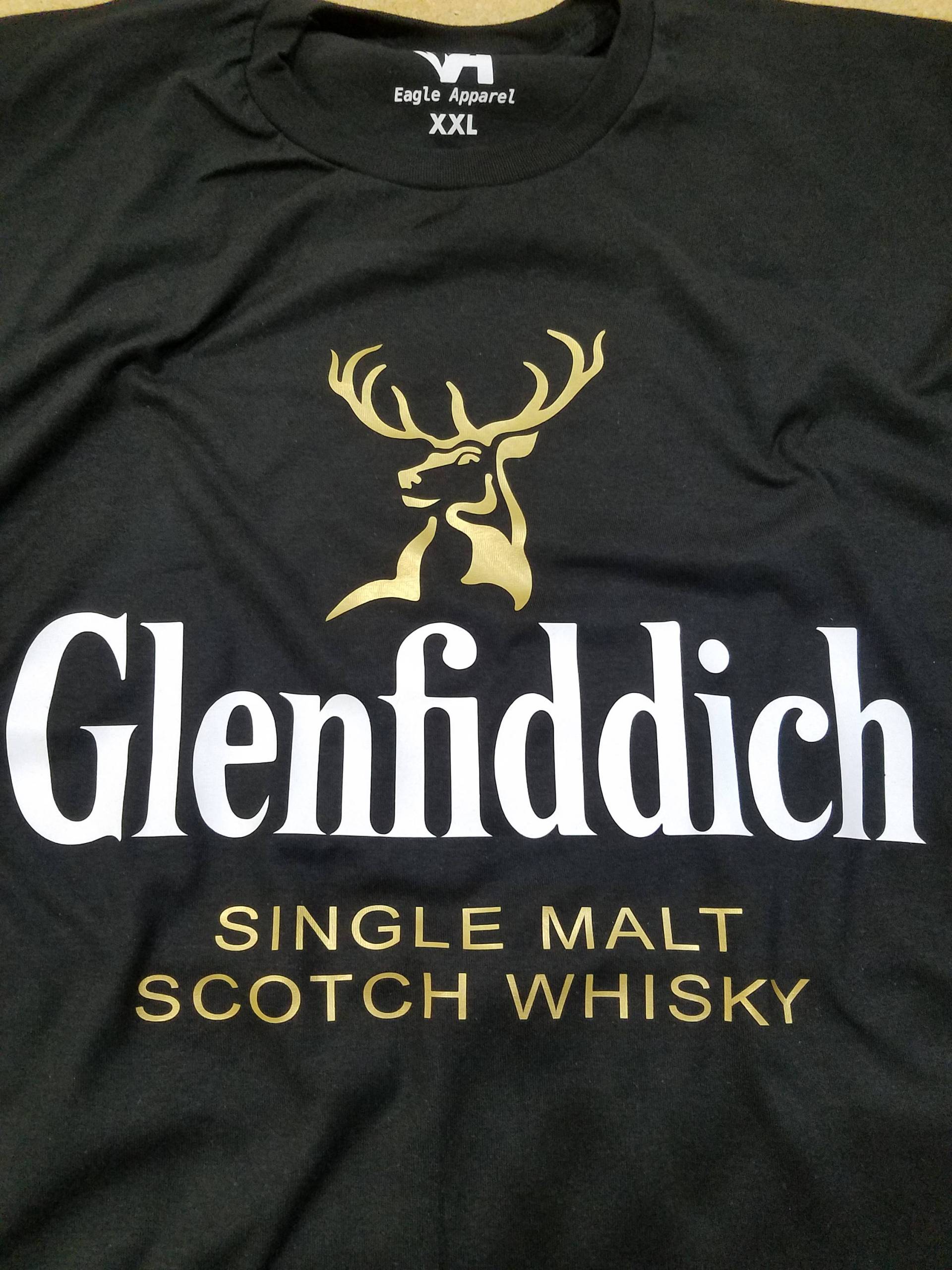Glenfiddich Single Malt Scotch Whisky Brennerei Alkohol Blended Shirt Tshirt Herren Glenfiddich Single Malt Scotch Whisky Brennerei Alkohol Blended Shirt Tshirt Herren von EagleApparel