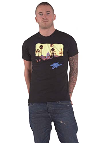Eagles T Shirt Hotel California Album Cover Band Logo Nue offiziell Herren XXXL von Eagles