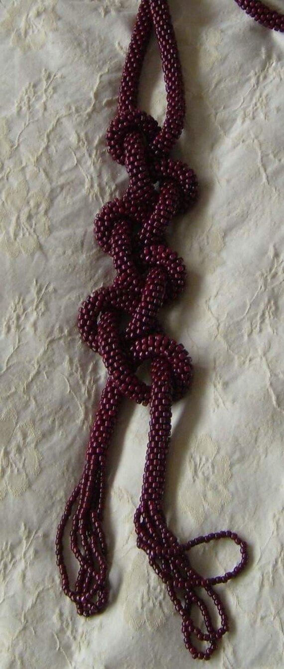 Lariat 150 cm Langes Glas Rocailles Seil. Wähle Deine Eigene Farbe Lariat 150 cm Langes Glas Rocailles Seil. Wähle Deine Eigene Farbe von EaglesCrafts
