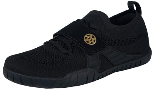 Eagsouni Barfußschuhe Herren Damen Fitnessschuhe Sneakers Outdoor Bequeme Leicht Atmungsaktive Breite Zehenbox Turnschuhe Straßenlaufschuhe rutschfest Laufschuhe,Schwarz,42 EU Eagsouni Barfußschuhe Herren Damen Fitnessschuhe Sneakers Outdoor Bequeme Leicht Atmungsaktive Breite Zehenbox Turnschuhe Straßenlaufschuhe rutschfest Laufschuhe,Schwarz,42 EU von Eagsouni