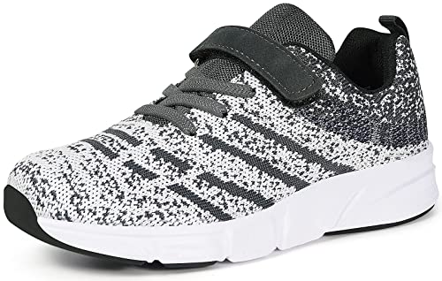 Eagsouni Sportschuhe Jungen Mädchen Outdoor Sneaker Laufschuhe Low-Top Atmungsaktiv rutschfest Turnschuhe Hallenschuhe Kinder, Farbe 6, 28 EU von Eagsouni