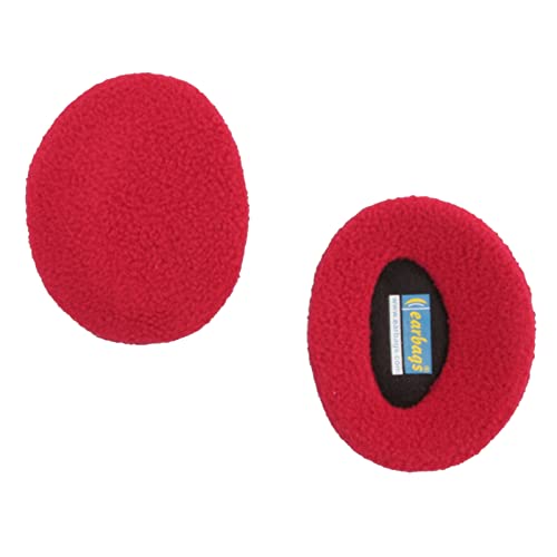 Earbags Bandlosen Ohrwärmers/Earmuffs Vlies Red Wine - Klein von Earbags