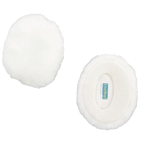 Earbags Bandlosen Ohrwärmers/Kunstpelz Earmuffs - Off White - Groß von Earbags