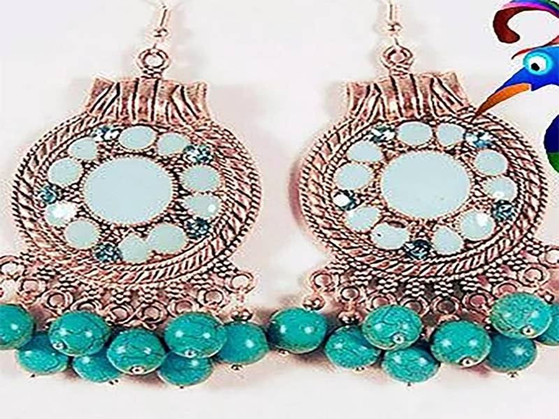 Aqua Türkis Statement Ohrringe Bold Perlenschmuck Aqua Türkis Statement Ohrringe Bold Perlenschmuck von EarringsBraceletsEtc