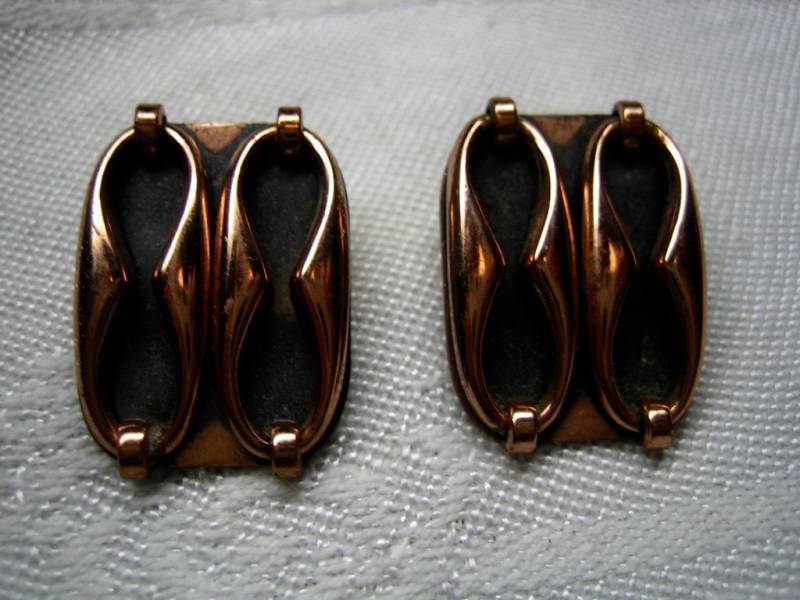 Vintage Renoir Kupfer Ohrclips Vintage Renoir Kupfer Ohrclips von EarringsRS