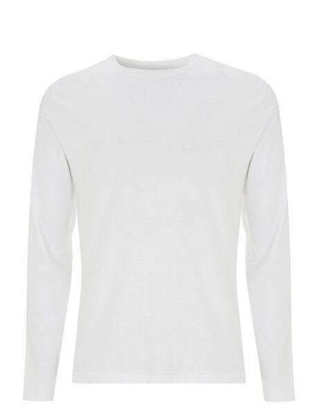 Earth Positive Unisex Langarm Shirt reiner Bio Baumwolle von Earth Positive