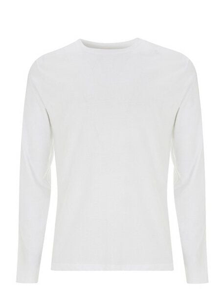 Earth Positive Unisex Langarm Shirt reiner Bio Baumwolle von Earth Positive