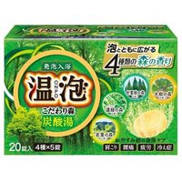 EARTH - Carbonated Water Luxury Kodawari Mori Bath Salt Tablet 20 pcs von Earth