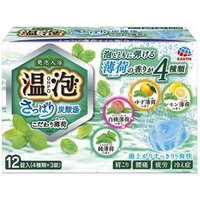 EARTH - Carbonated Water Luxury Refresh Kodawari Mint Bath Salt Tablet 12 pcs von Earth