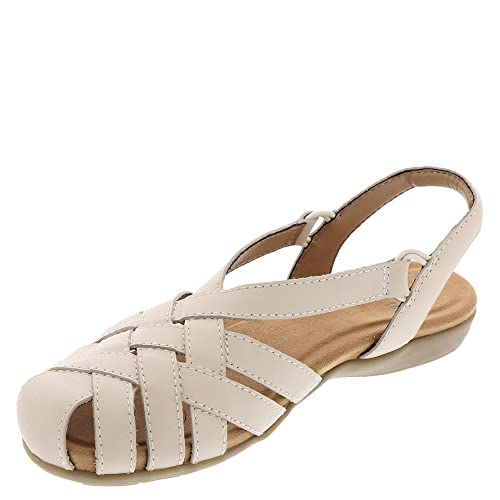 Earth Damen Berri Fischersandale, Beige 110, 41.5 EU Weit von Earth