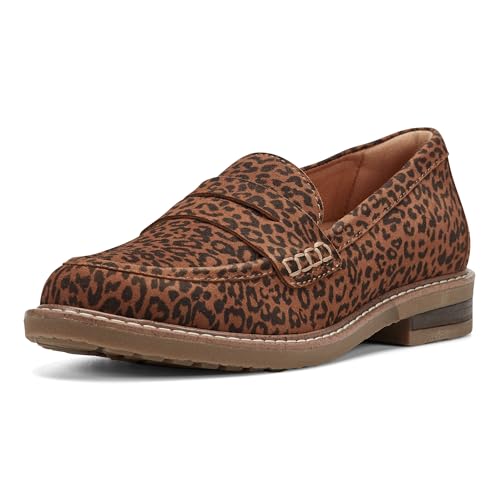 Earth Javas Penny Loafers, Dunkelbraun 202, Größe 9 M von Earth