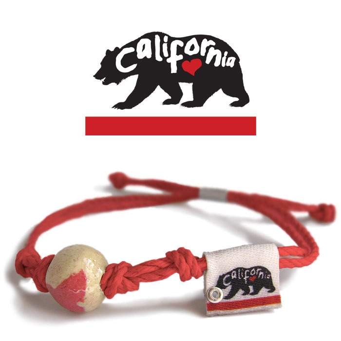 California Earth Armband Oder Fußkette Hanf Boho Vegan Schmuck von EarthBands