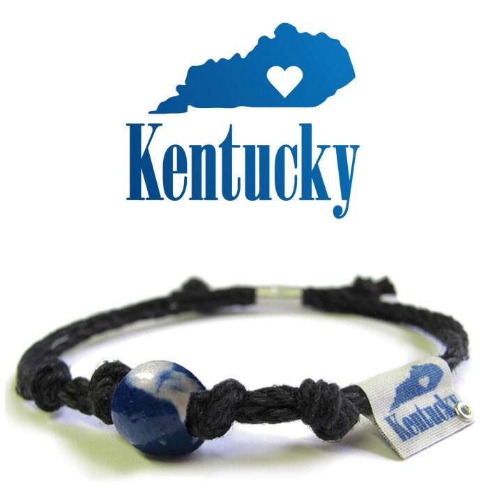 Kentucky Earth Armband Oder Fußkettchen Handgemachter Hanf Boho Schmuck von EarthBands