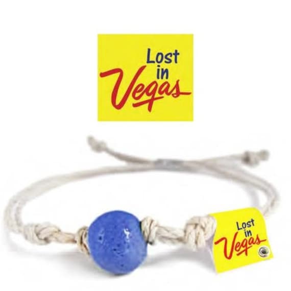 Las Vegas Earth Perlenarmband Hanf Boho Fußkettchen, Veganer Schmuck von EarthBands