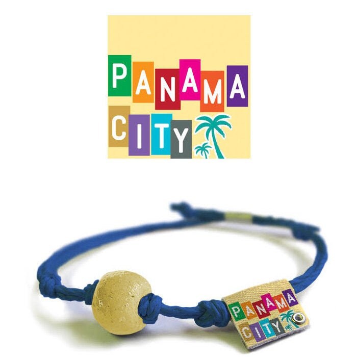 Panama Beach Sand Armband Handgemachtes Hanf Boho Fußkettchen von EarthBands