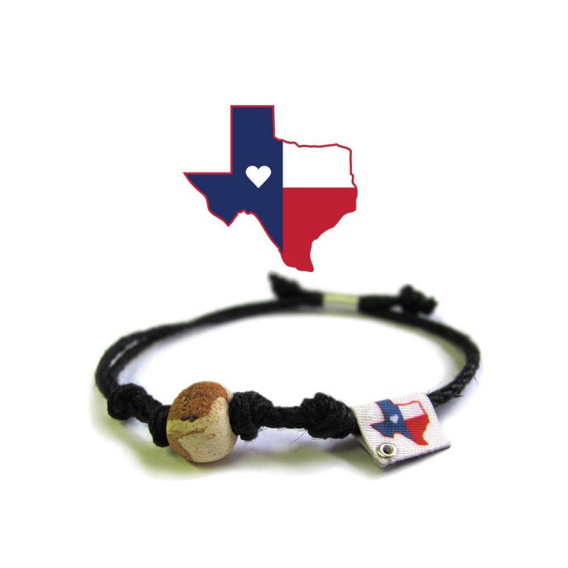 Texas Earth Armband Oder Fußkettchen Hanf Vegan Boho Schmuck von EarthBands