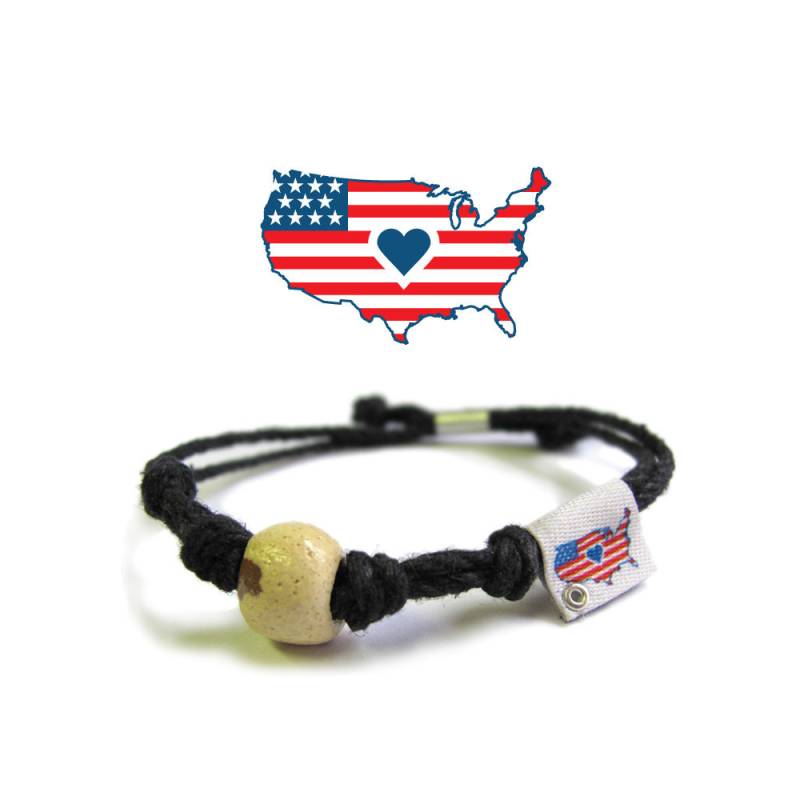 Usa Erde & Sand Hanf Armband Oder Fußkettchen Umweltfreundlicher Veganer Schmuck von EarthBands