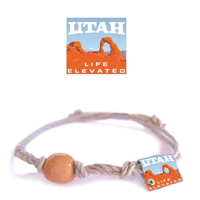 Utah Earth Armband Oder Fußkettchen Veganer Hanf Boho Schmuck von EarthBands
