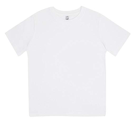 EarthPositive - Junior Classic Organic T-Shirt / White, 134-140 von EarthPositive