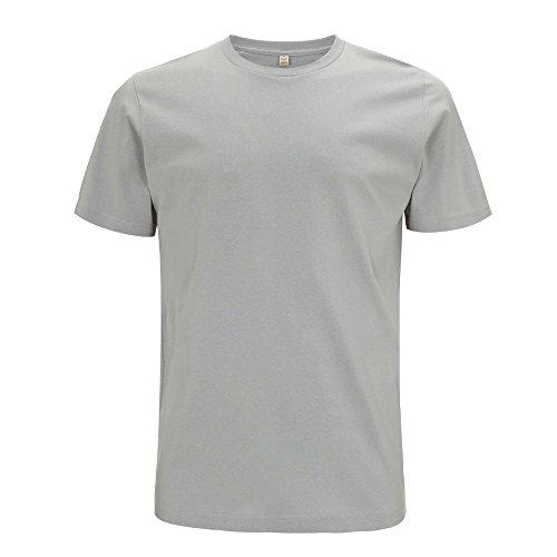 EarthPositive - Men's Organic T-Shirt/Light Grey, XS von EarthPositive