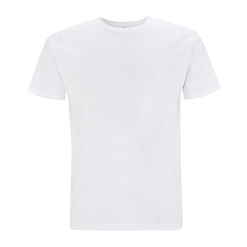 EarthPositive - Men's Organic T-Shirt/White, S von EarthPositive