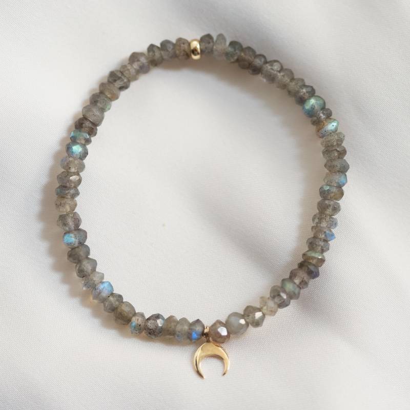 Labradorit Armband, Armband | [Eblpm1671] Zierliches Perlenarmband Mit Steinen von EarthlyAbundanceGems