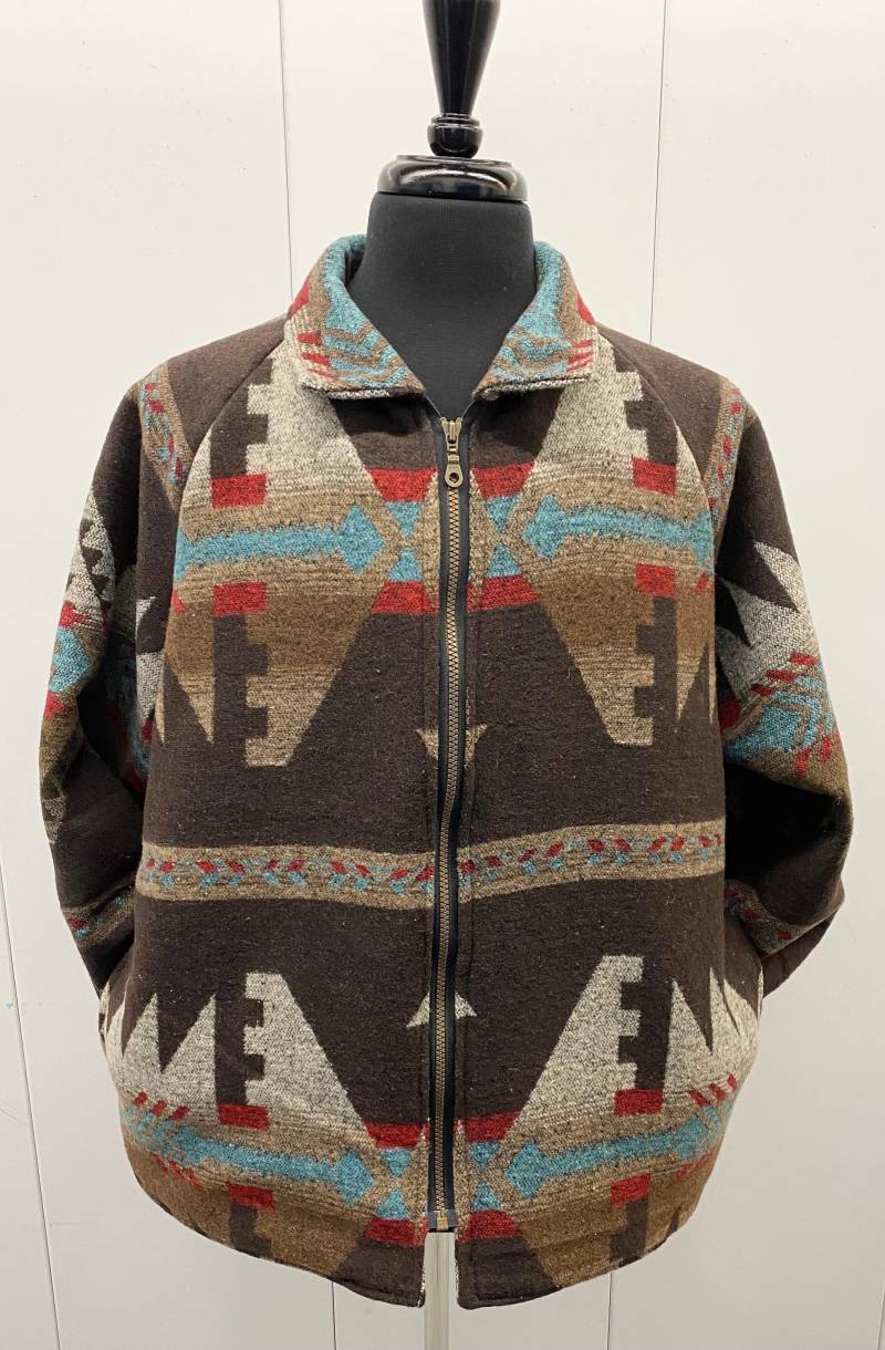 Herren-Reißverschlussjacke Aus Wollmischung in Braun - Robust, Entspannt Und Bereit Für Alles | S-5xl von EarthyEcoStyle