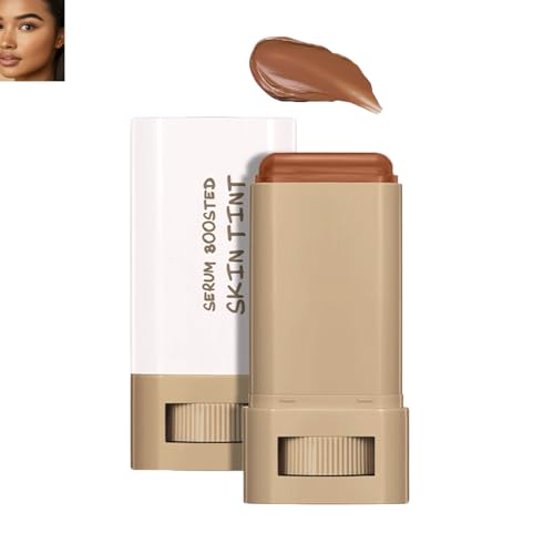 Beauty Balm Serum Boosted Skin Tint Foundation Stick, Solid Tinted Moisturizing Serum Contour Stick Foundation Face Stick,Longwear Contour Stick Foundation Face Stick, Natural Finish (#03) von EasPowest