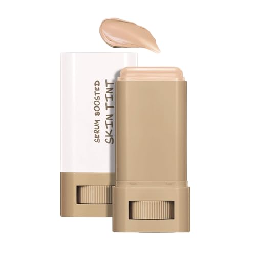 Beauty Balm Serum Boosted Skin Tint Foundation Stick, Solid Tinted Moisturizing Serum Contour Stick Foundation Face Stick,Longwear Contour Stick Foundation Face Stick, Natural Finish (#04) von EasPowest