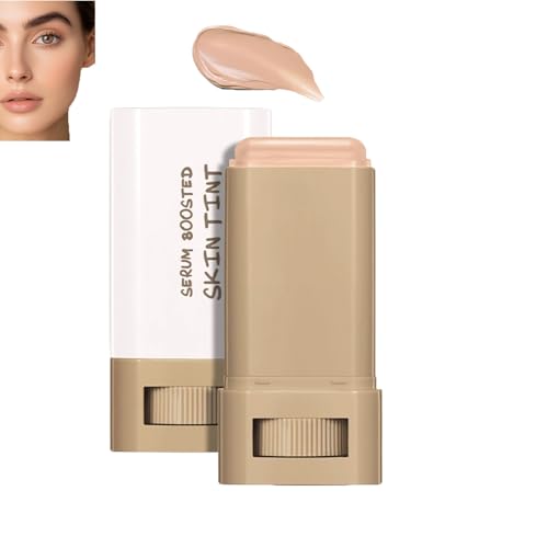 Beauty Balm Serum Boosted Skin Tint Foundation Stick, Solid Tinted Moisturizing Serum Contour Stick Foundation Face Stick,Longwear Contour Stick Foundation Face Stick, Natural Finish (#05) von EasPowest