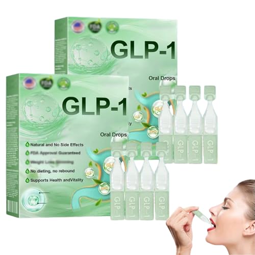 Lercea GLP-1 Oral Solution, Lercea Tropfen, STDEI GLP-1 Oral Solution, STDEI GLP-1 Orale Lösung, Natural Extracts for Women & Men (2 Pcs) von EasPowest