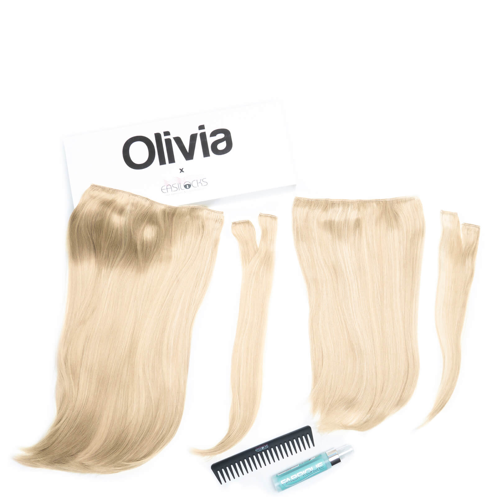 Olivia X Easilocks Straight Collection (Various Options) -  Malibu Blonde von Easilocks