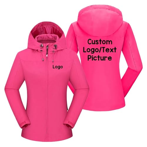 East-hai-buy Benutzerdefinierte Logo Winddichte Jacke Personalisierte Text/Bild Mantel Bergsteigen Damen Mode Wasserdicht Hoodie Outdoor DIY Dünne Sportbekleidung Color7,3XL East-hai-buy Benutzerdefinierte Logo Winddichte Jacke Personalisierte Text/Bild Mantel Bergsteigen Damen Mode Wasserdicht Hoodie Outdoor DIY Dünne Sportbekleidung Color7,3XL von East-hai-buy