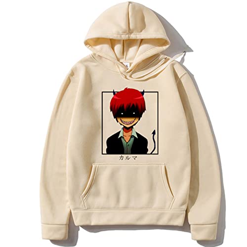 East-hai-buy Harajuku Assassination Classroom Unisex Hoodies Japanischer Anime K-arma Akabane Bedruckter Pullover Streetwear für Herren Lustige Sweatshirts von East-hai-buy