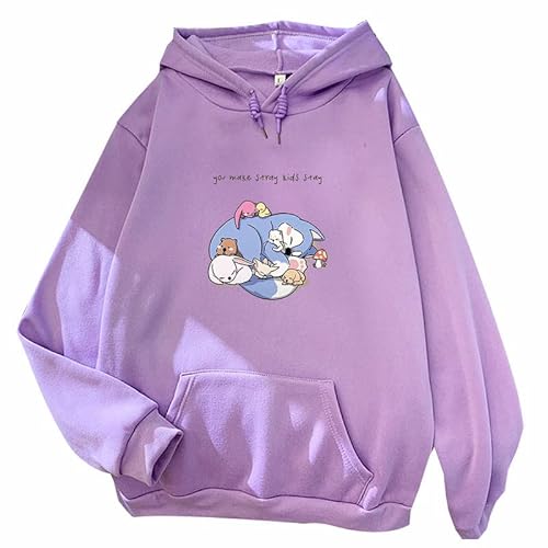 East-hai-buy Hoodies Damen Streetwear Sweatshirts Herren Pullover Teenager Geburtstagsgeschenk von East-hai-buy