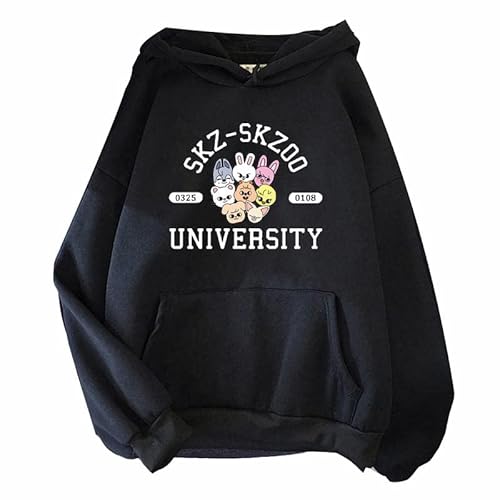 East-hai-buy Kpop Skzoo Stray Kids Hoodies Nette Frauen Pullover Streetwear Damen Kapuzenpullover Harajuku Lose Frühling Herbst Winter Sweatshirts Grafik Hoody von East-hai-buy