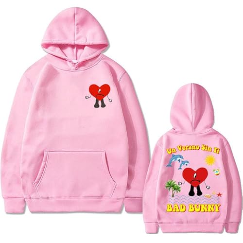 East-hai-buy Rapper Bad Bunny UN Verano SIN TI Kapuzenpullover Graphics Hoodies Männer/Frauen Lässiges Sweatshirt East-hai-buy Rapper Bad Bunny UN Verano SIN TI Kapuzenpullover Graphics Hoodies Männer/Frauen Lässiges Sweatshirt von East-hai-buy